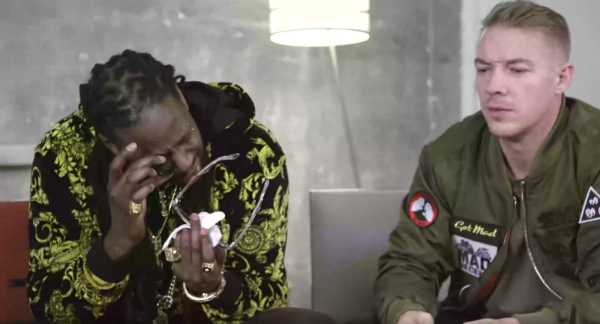 Diplo and 2 Chainz check out a pair of $48,000 shades