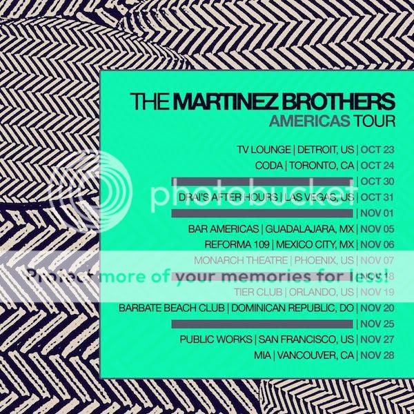 The Martinez Brothers Are Going On Tour In The U.S