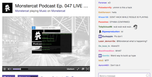 Did Monstercat Just Premiere a New Artist on Their Twitch.TV Podcast?