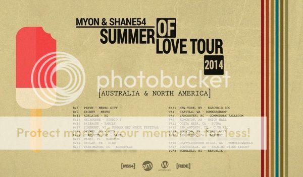 Myon & Shane 54 Summer of Love Tour
