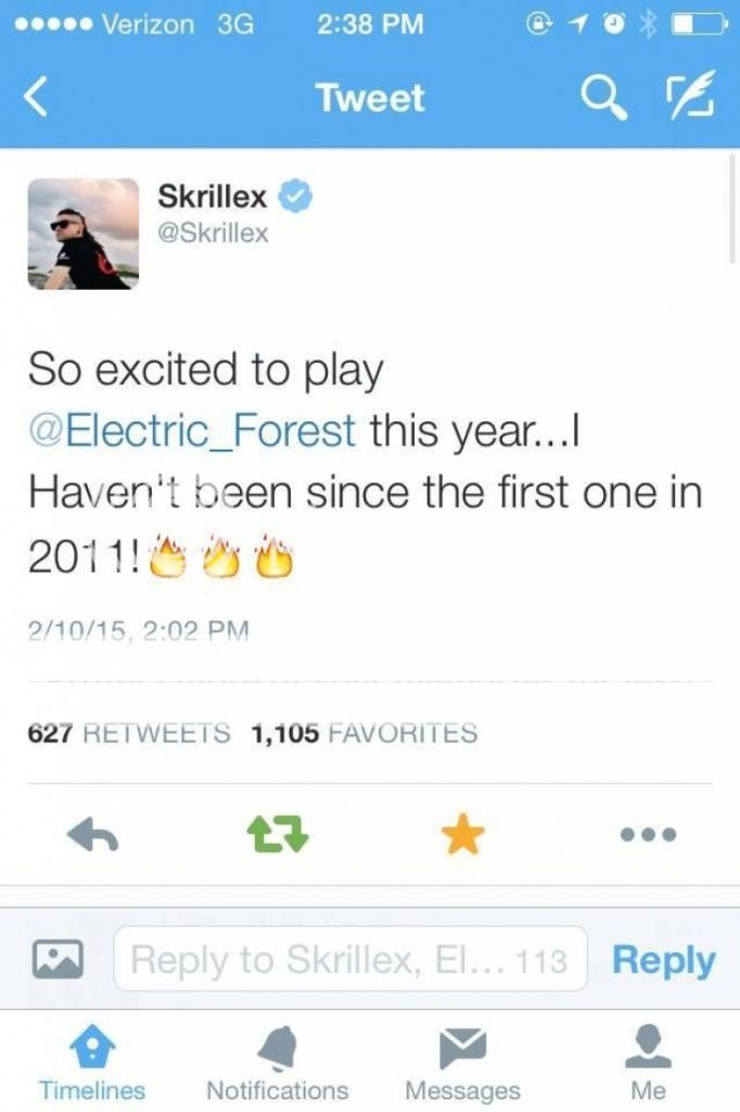 Skrillex Leaks Himself As Electric Forest Headliner