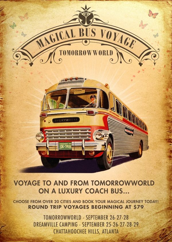 Take A Magical Bus Voyage To TomorrowWorld 2014