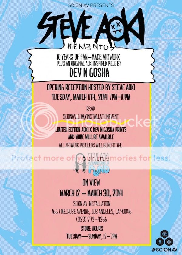 Steve Aoki Art Exhibit