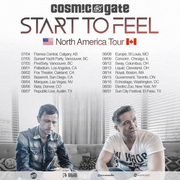 Start to Feel North American Tour