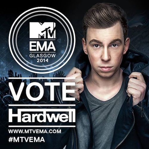 MTV EMA Nominations Announced Hardwell Receives Three Nominations