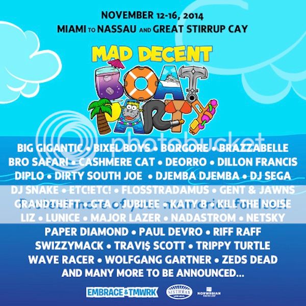 mad decent boat party