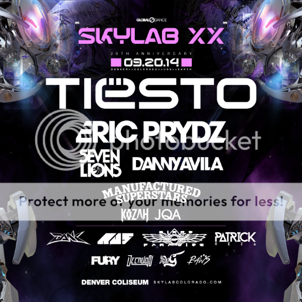 Skylab XX Full Lineup Announced - Tiesto, Eric Prydz, and more!
