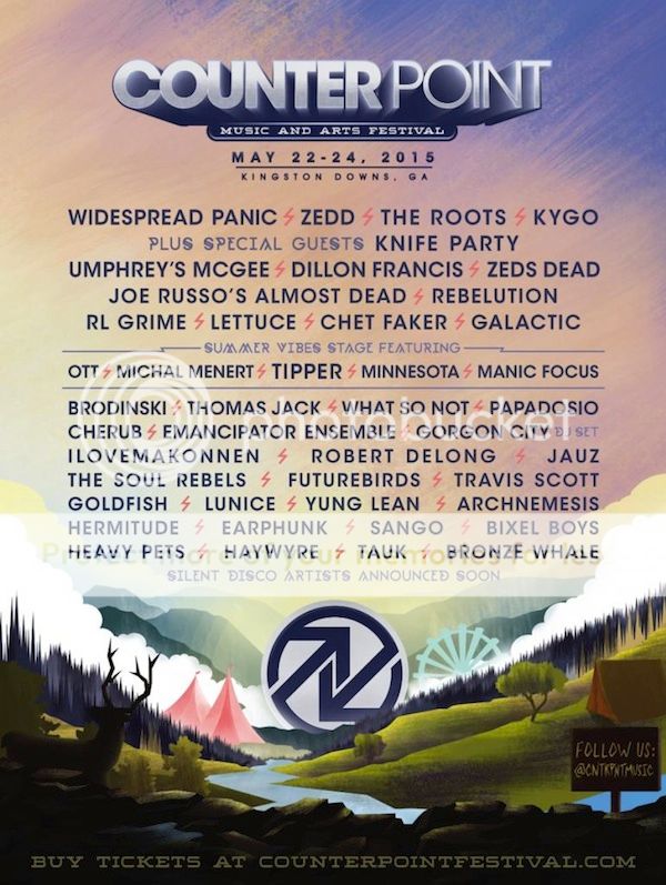 CounterPoint Reveals Diverse Lineup; Zedd & Kygo To Headline EDMTunes