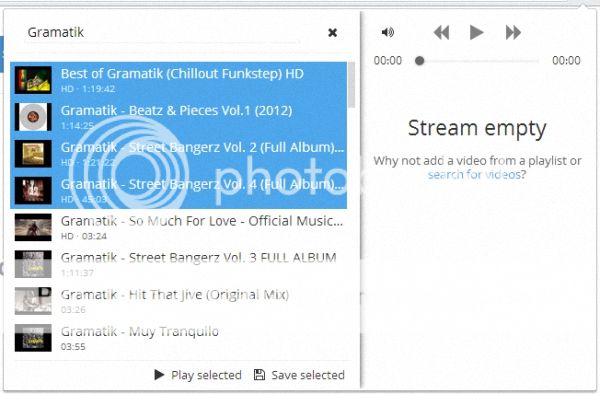 Streamus - YouTube Extension for Google Chrome