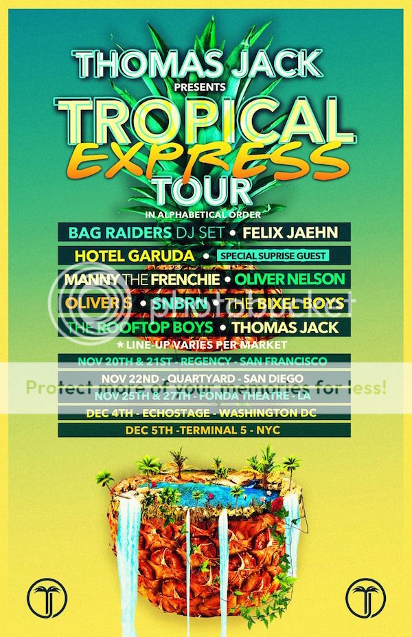 Thomas Jack Announces Tropical Express Tour 2015
