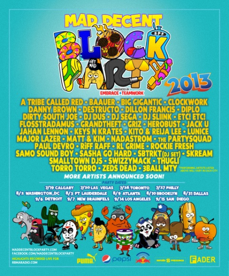 Mad Decent Block Party 2013